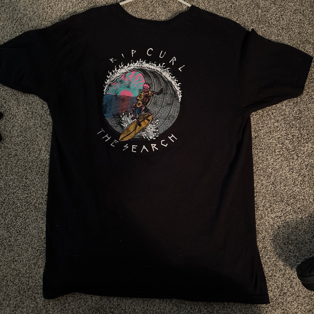 Rip Curl Black Graphic Tee